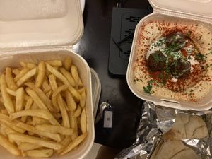   at Falafel Nessya in Playa Del Carmen