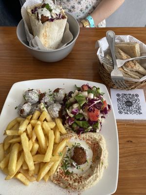   at Falafel Nessya in Playa Del Carmen
