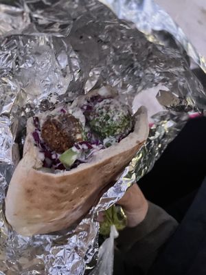   at Falafel Nessya in Playa Del Carmen