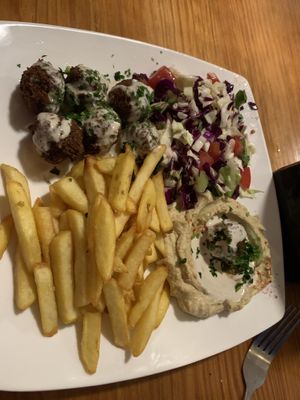   at Falafel Nessya in Playa Del Carmen