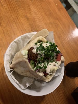   at Falafel Nessya in Playa Del Carmen