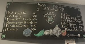   at Falafel Nessya in Playa Del Carmen