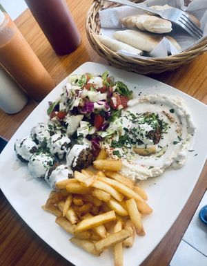   at Falafel Nessya in Playa Del Carmen