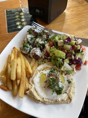   at Falafel Nessya in Playa Del Carmen