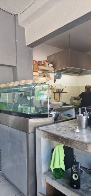 Kitchen at Falafel Nessya in Playa Del Carmen