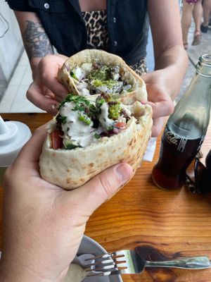  at Falafel Nessya in Playa Del Carmen