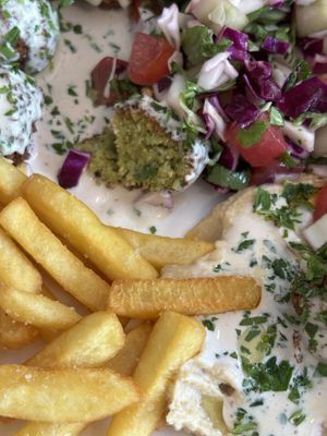   at Falafel Nessya in Playa Del Carmen