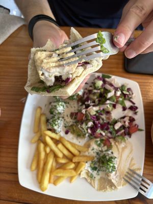   at Falafel Nessya in Playa Del Carmen