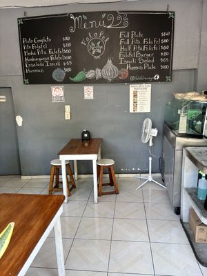   at Falafel Nessya in Playa Del Carmen