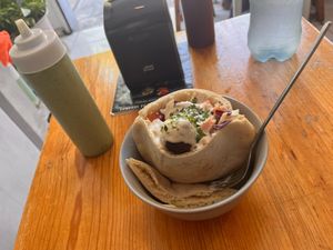  at Falafel Nessya in Playa Del Carmen