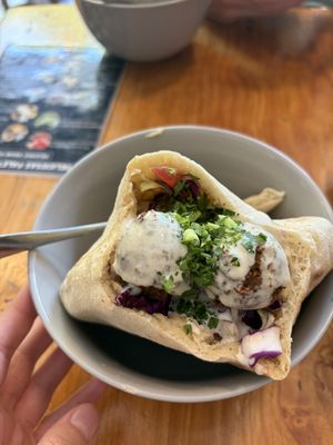   at Falafel Nessya in Playa Del Carmen