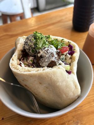  at Falafel Nessya in Playa Del Carmen