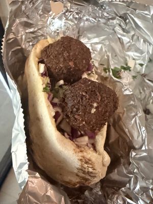   at Falafel Nessya in Playa Del Carmen