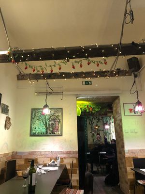 . at Olive Tree Hummus Original in Budapest