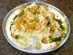 Balla Papri Chat at Annapurna in Patan