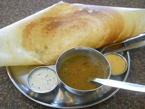Masala Dosa at Annapurna in Patan