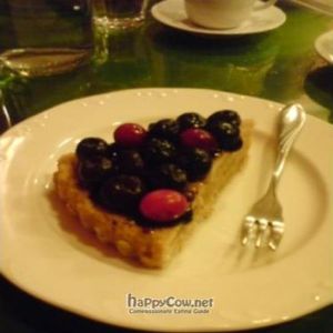 Berry berry cake at Govinda's in Tokyo