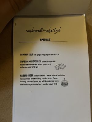 3  at Rembrandt-Schnitzel Berlin in Berlin