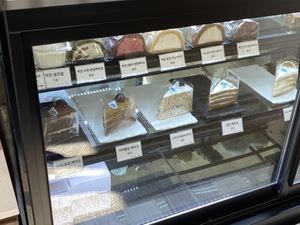 Cakes at The Bread Blue - Nogosan in Seoul