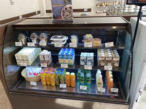 Vegan milks etc at The Bread Blue - Nogosan in Seoul