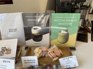 Special menus  at The Bread Blue - Nogosan in Seoul