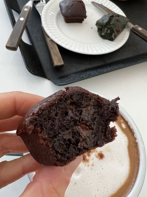 Gluten free chocolate cake  at The Bread Blue - Nogosan in Seoul