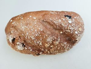 malt bread 맥아빵 #Veganuary at The Bread Blue - Nogosan in Seoul