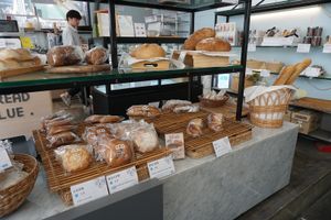 Too much choice! at The Bread Blue - Nogosan in Seoul