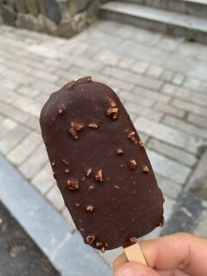 Vegan ice cream bar!! at The Bread Blue - Nogosan in Seoul