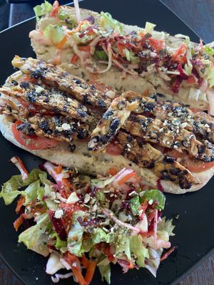 Tempeh Baguette Breakfast  at Akasha Home Restaurant in Koh Phangan