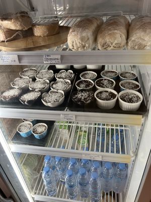 breads and desserts   at Akasha Home Restaurant in Koh Phangan