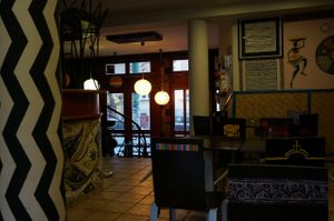 Interior at Green Fusion Foodbar in Szeged