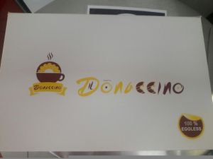 box at Donaccino in Dubai