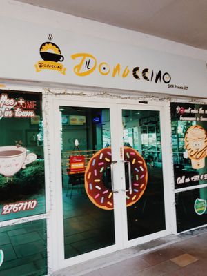 outside look at Donaccino in Dubai