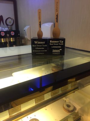 winner at Donaccino in Dubai