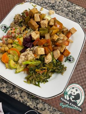 All you can eat - 29 reais  at Panda Vegan Restaurant in Sao Paulo