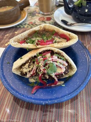 Foule and temaya. Foule was the standout!!  at Maha's Fine Egyptian Cuisine in Toronto