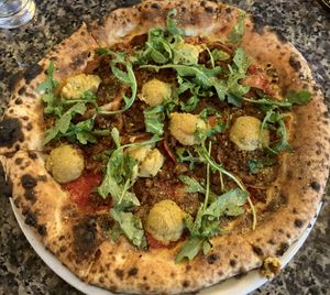 vegan fourth city!  at Pizzeoli in St Louis