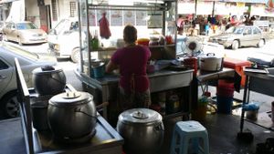 Vendor at Yi Yuan Healthy Vegetarian in Bukit Mertajam