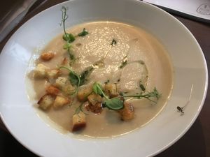 Soup  at Coca Sova in Dublin