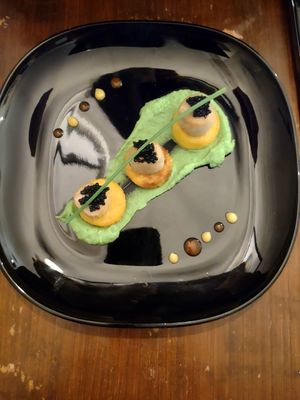 King oyster mushrooms at Coca Sova in Dublin