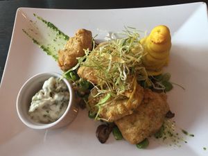 Schnitzel main at Coca Sova in Dublin