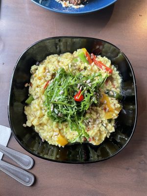 Asparagus Risotto (soy free)  at Coca Sova in Dublin