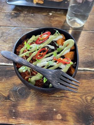 Burrito bowl  at Coca Sova in Dublin