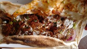 Inside the kebab at Coca Sova in Dublin