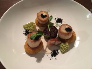 vegan skallops at Coca Sova in Dublin