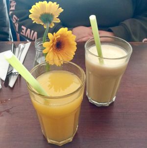 Delicious smoothies  at Coca Sova in Dublin