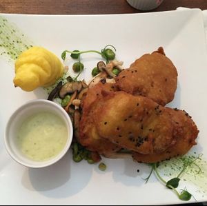 soya schnitzel  at Coca Sova in Dublin