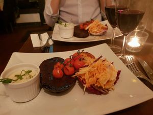 delicious seitan steaks at Coca Sova in Dublin