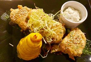 Chicken schnitzel main at Coca Sova in Dublin